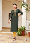Riona By Mittoo Rayon Designer Kurtis Wholesale Price In Surat
